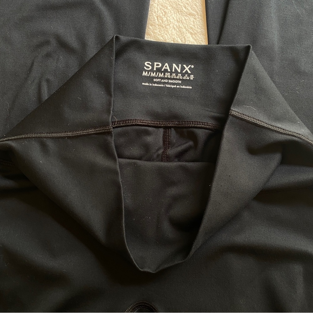 Spanx Soft & Smooth Active Flare Pant Black - image 7